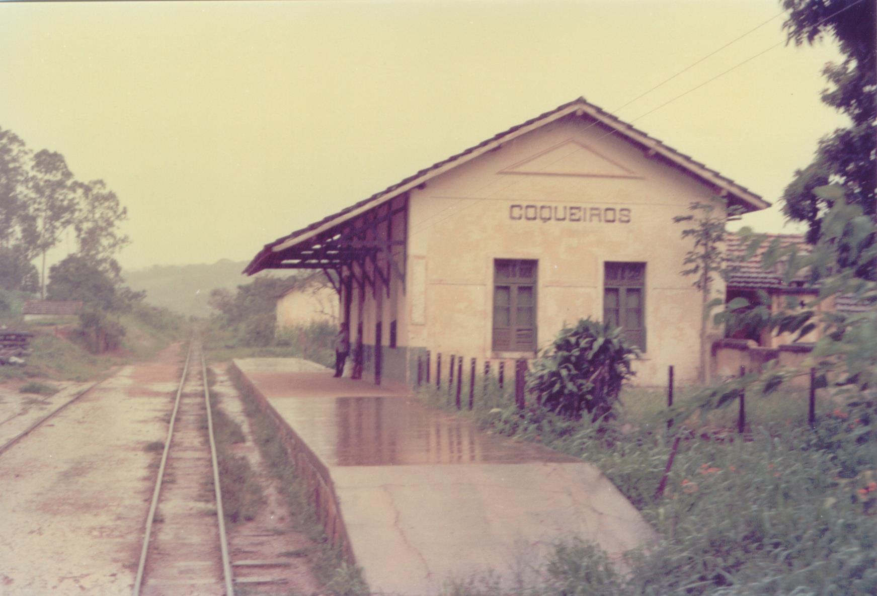 Paisagem ferroviária na região de São João del-Rei