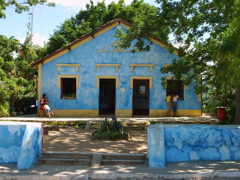 Paisagem urbana de Nova Olinda CE, no Cariri cearense