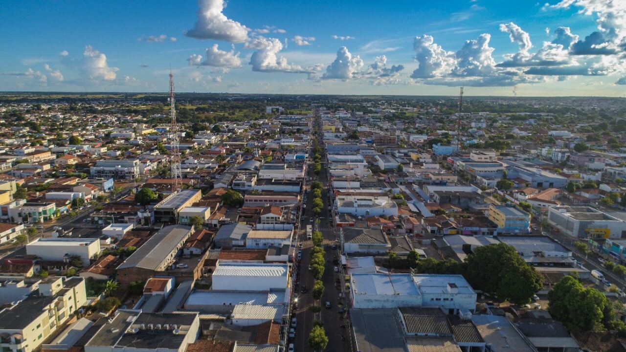 Vista aérea de Gurupi TO