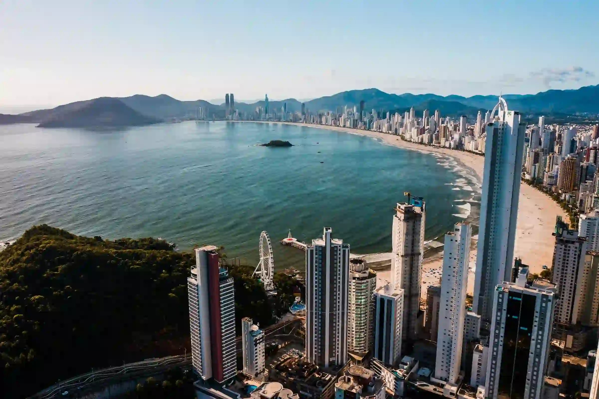 Vista urbana de Camboriú SC