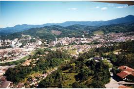Vista panorâmica de Brusque SC