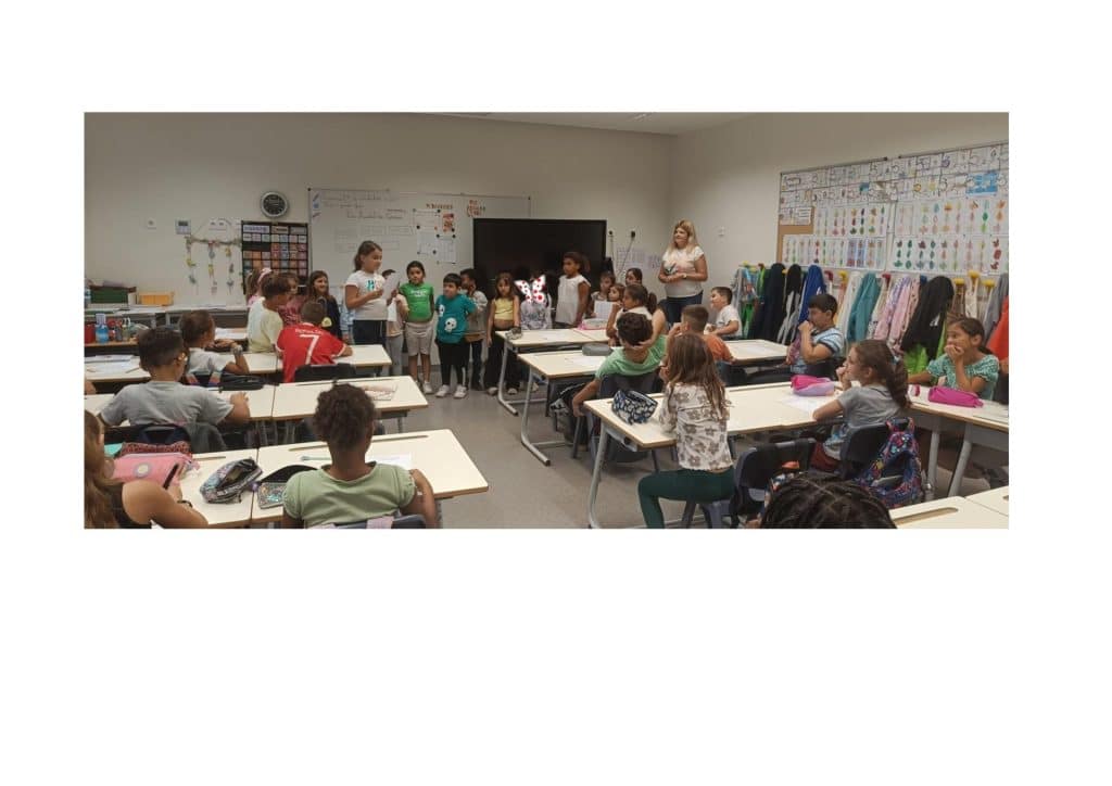 Ambiente escolar – ilustração