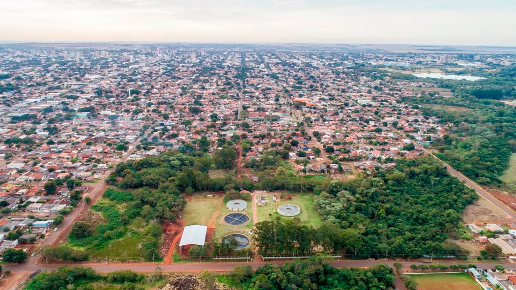 Vista aérea de Dourados MS