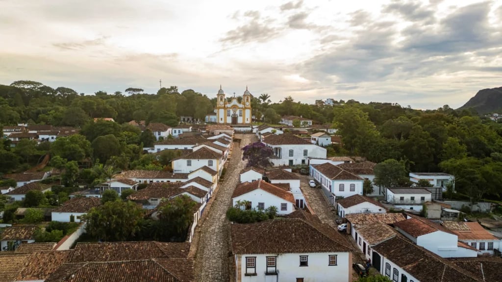 Vista urbana no Vale do Jequitinhonha