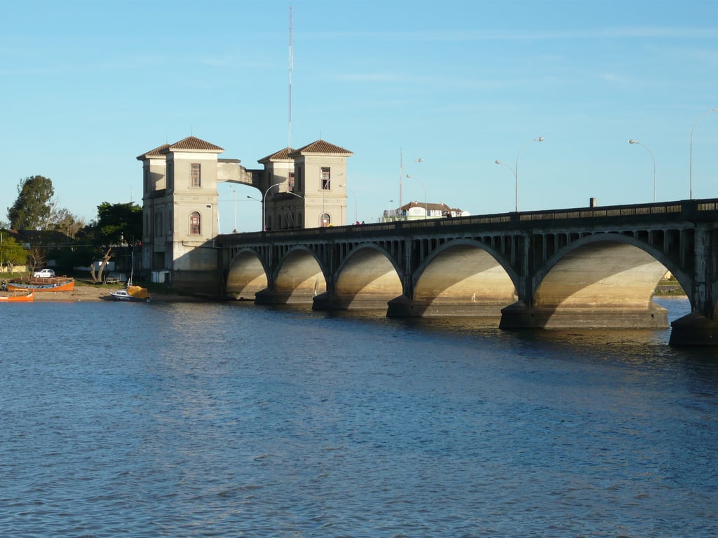 Ponte Internacional Barão de Mauá, em Jaguarão RS