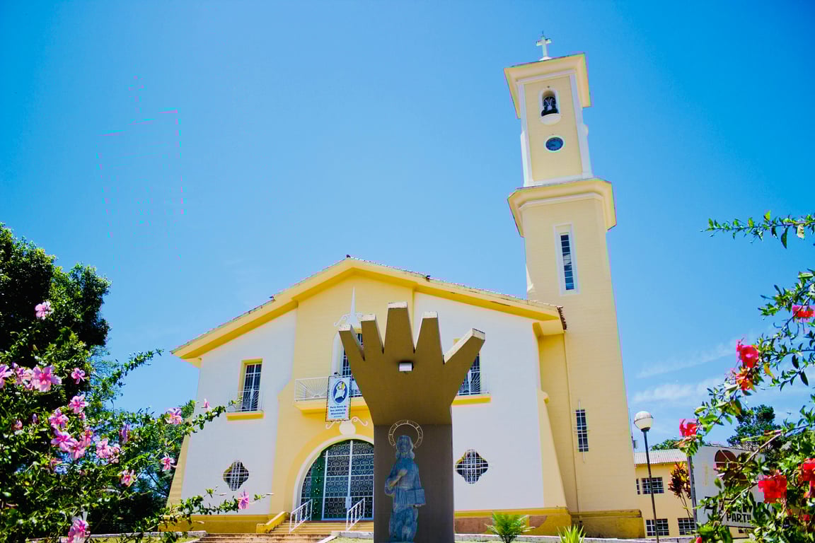 Igreja e paisagem urbana de São João Evangelista MG