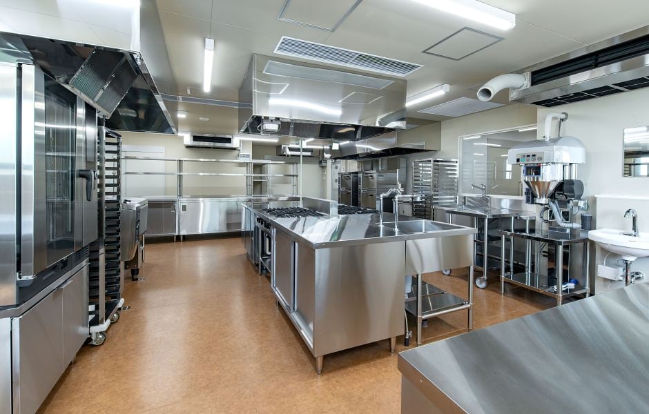 Cozinha industrial hospitalar