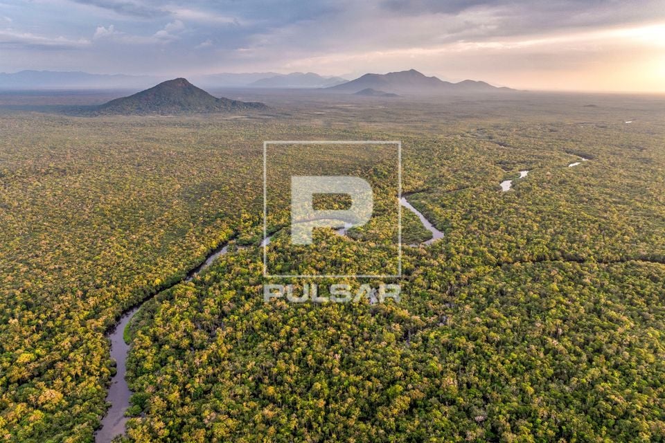 Vista aérea de Água Boa MT