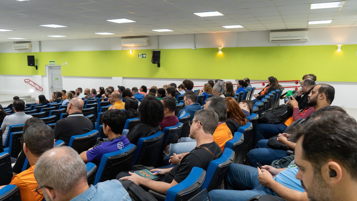 Aula em ambiente acadêmico