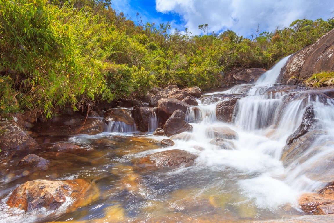Paisagem do Sul capixaba, região próxima a Bom Jesus do Norte