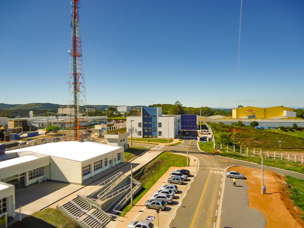 Vista do campus da UNIFAL-MG em Alfenas MG