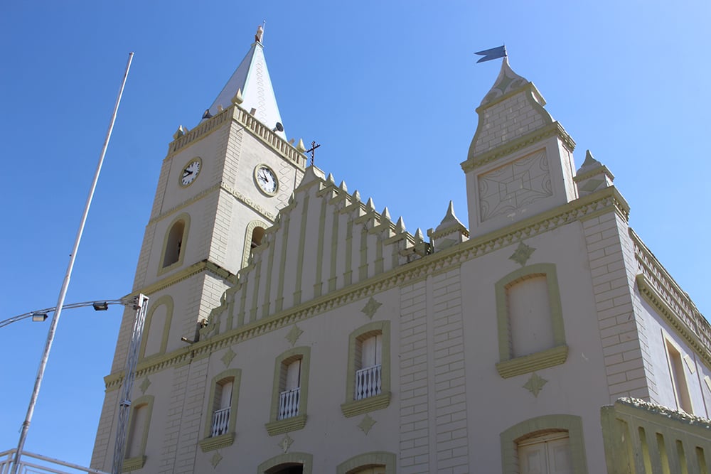 Vista urbana de Jucás e região Centro-Sul do Ceará