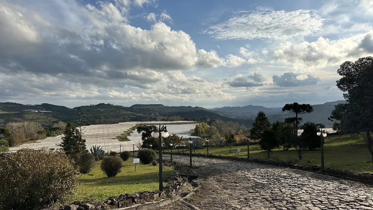 Vista aérea de Videira SC