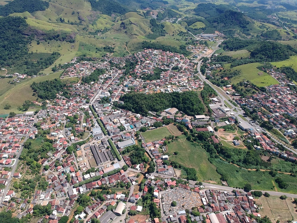 Vista aérea de João Neiva ES