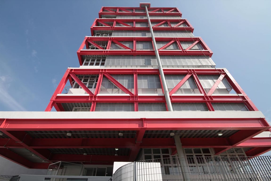 Fachada de unidade Fatec no estado de São Paulo, símbolo da rede de ensino tecnológico do CPS