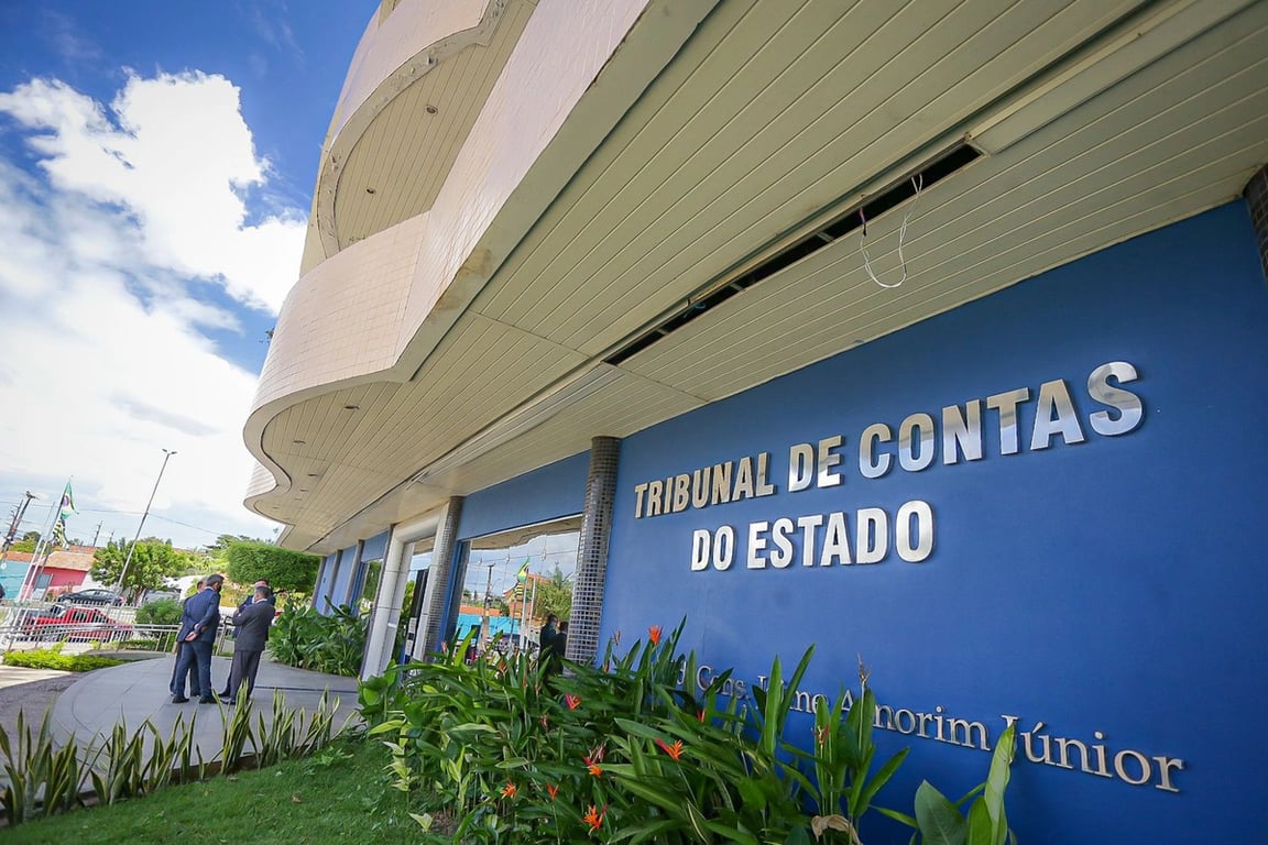 Fachada do Tribunal de Contas do Estado do Piauí (TCE-PI), em Teresina PI