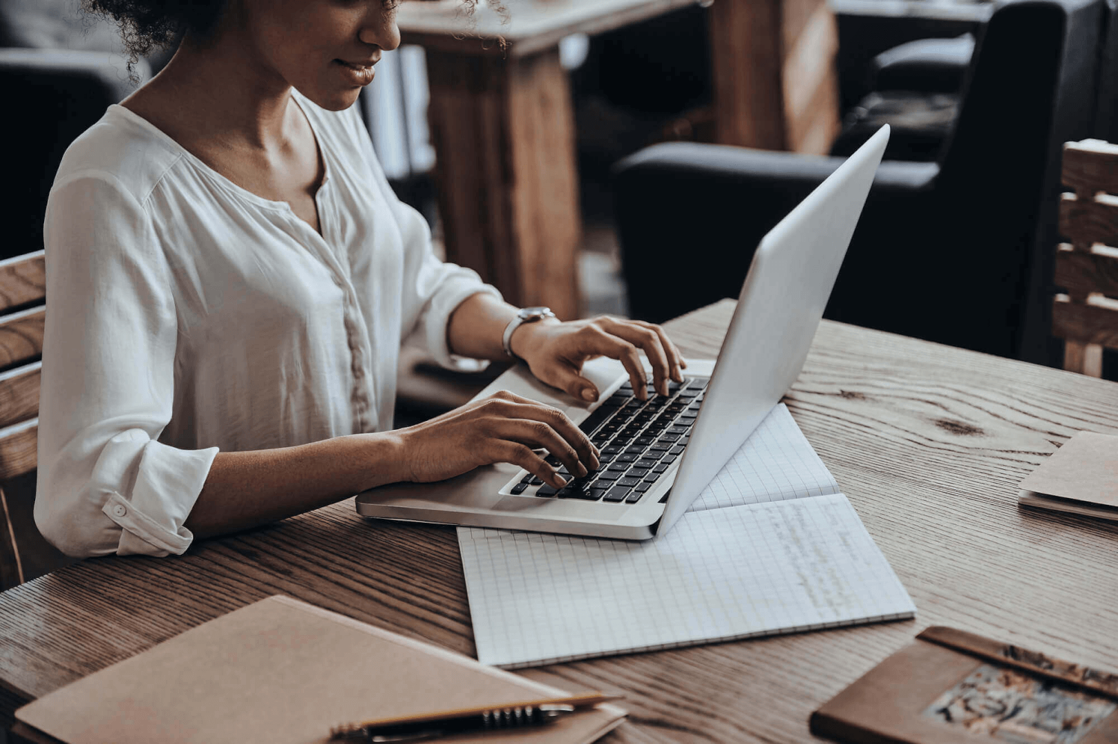 Ambiente de trabalho de contabilidade