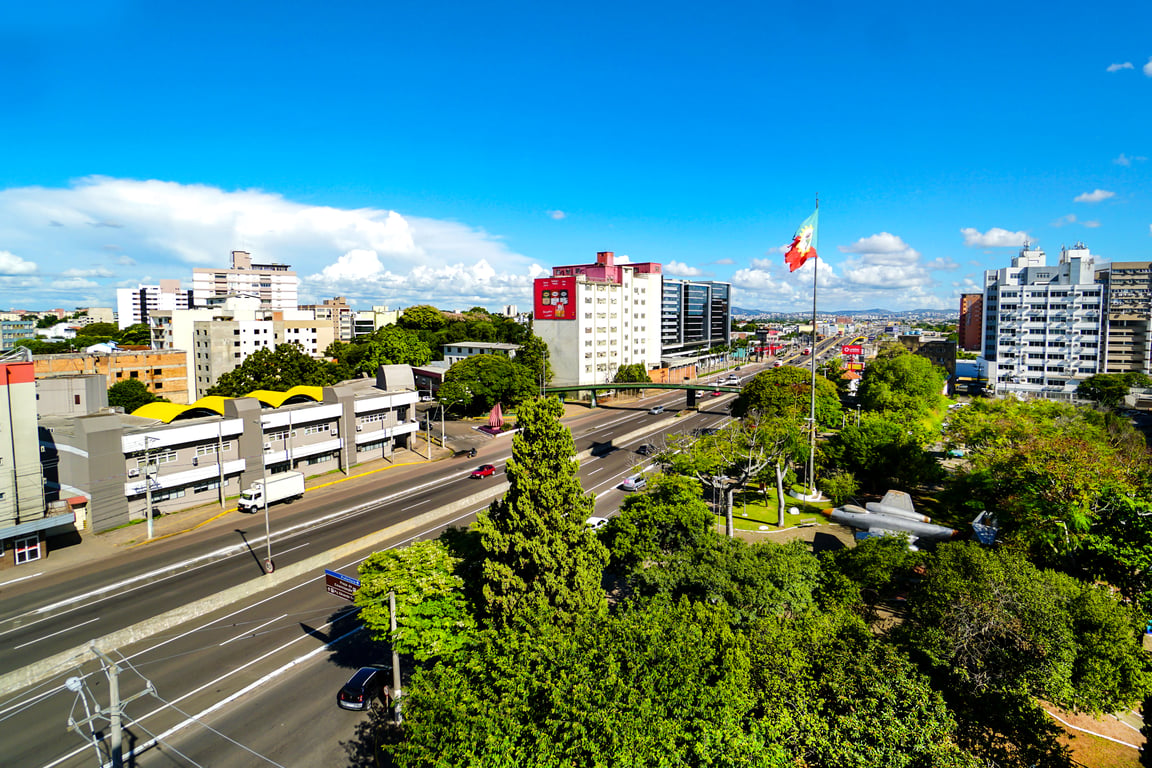 Vista aérea de Canoas RS