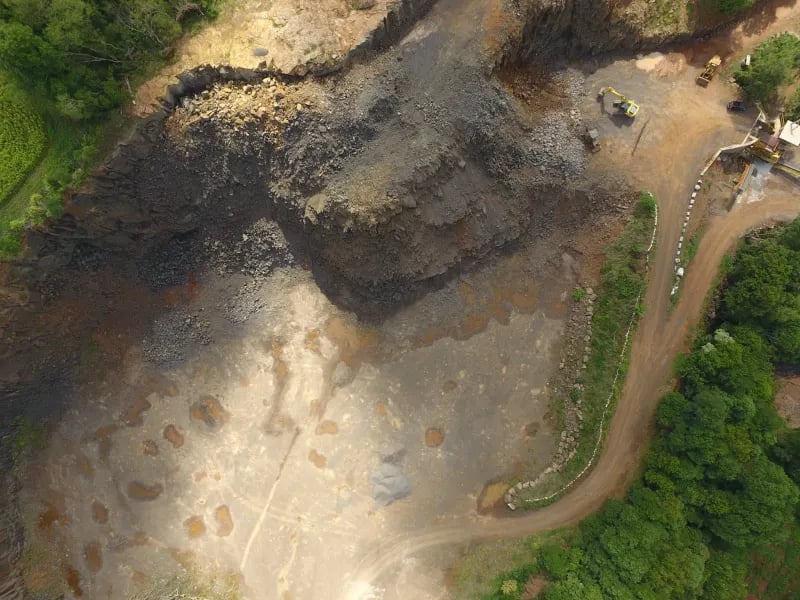 Vista aérea urbana em São Raimundo das Mangabeiras MA