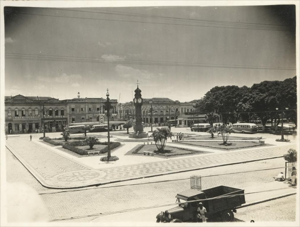 Centro urbano no interior do Rio Grande do Sul