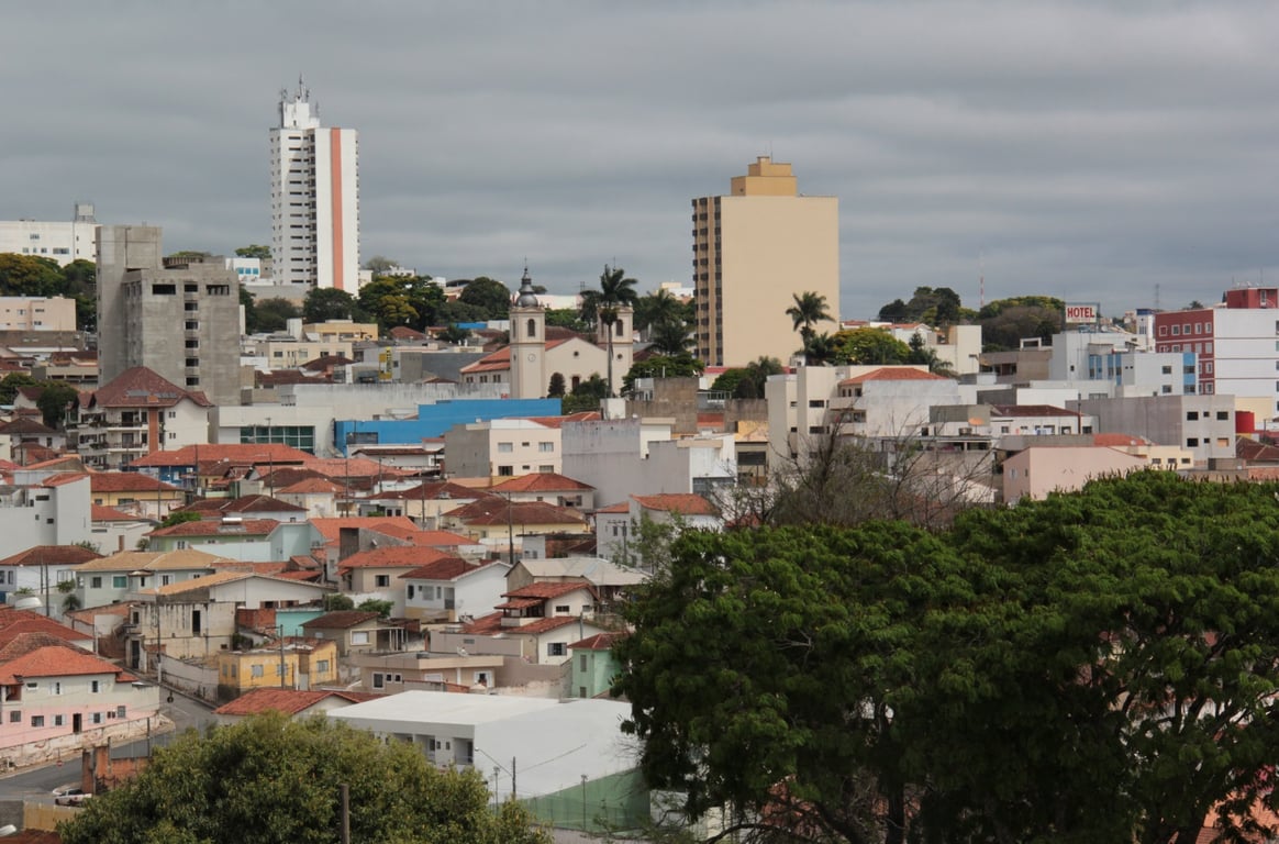 Vista urbana de Itapeva SP