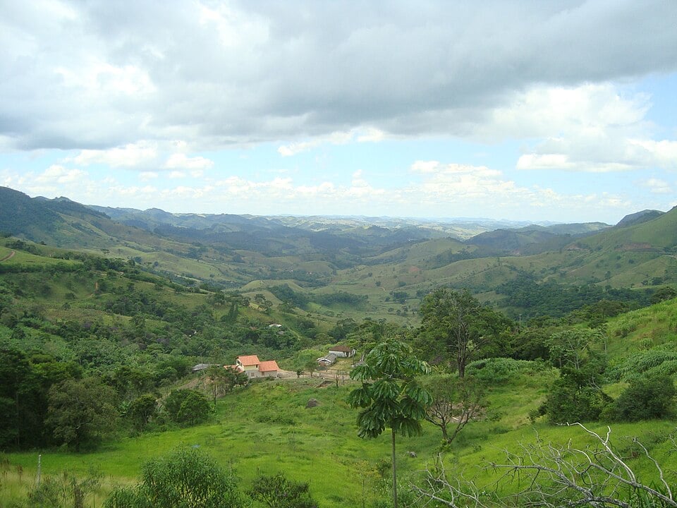 Vista panorâmica de Rio Pomba MG