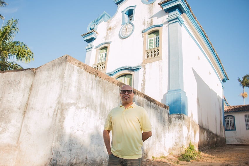 Ambiente acadêmico no campus da UFOP, em Mariana