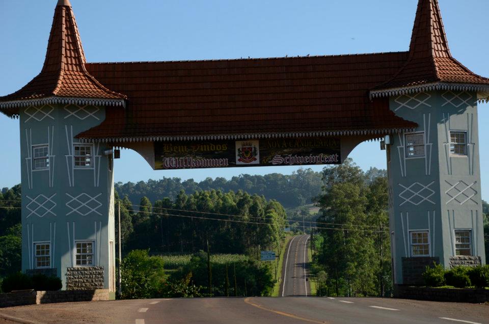 Entrada de Nova Candelária RS