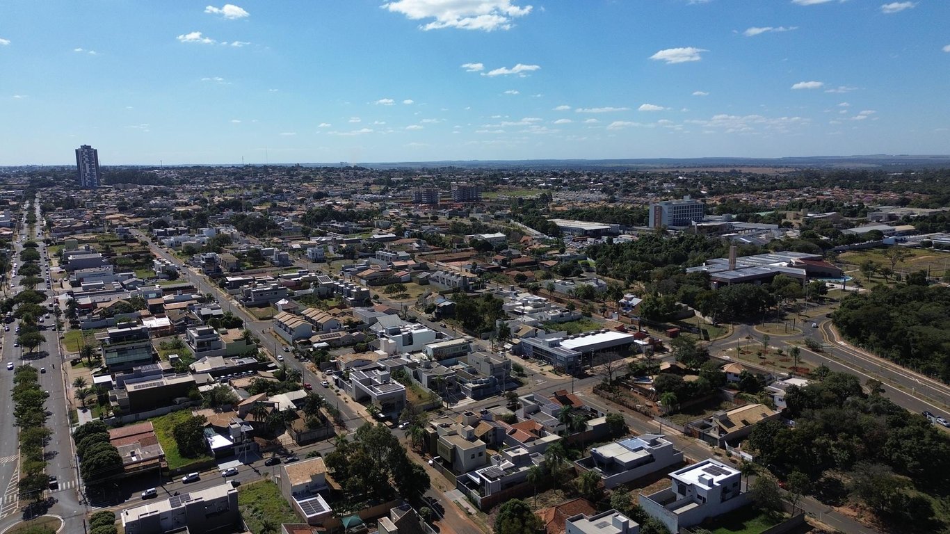 Vista aérea de Eldorado-MS
