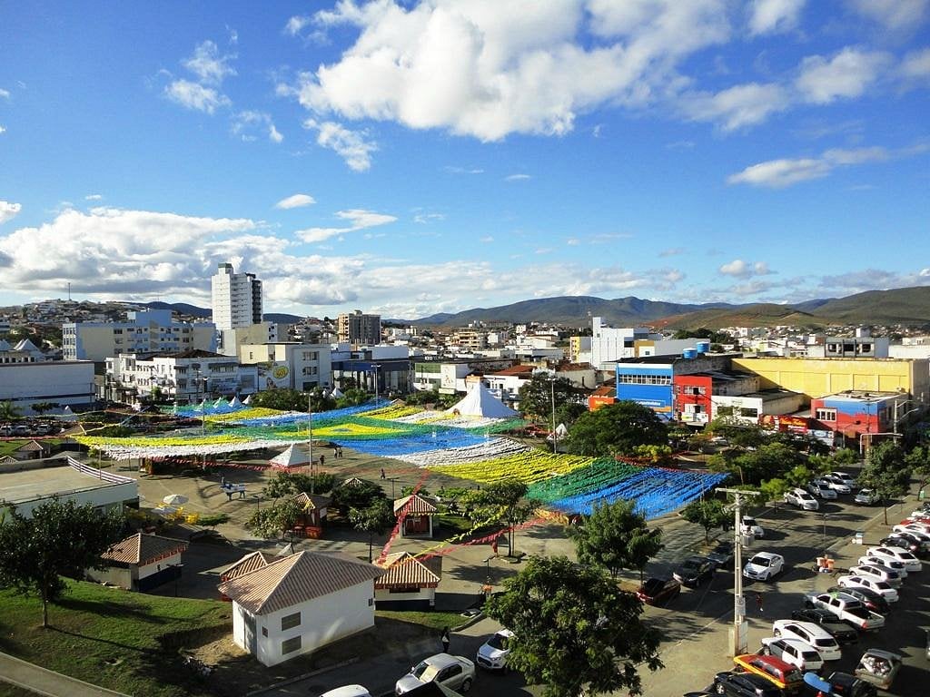 Cenário urbano de Jequié, Bahia