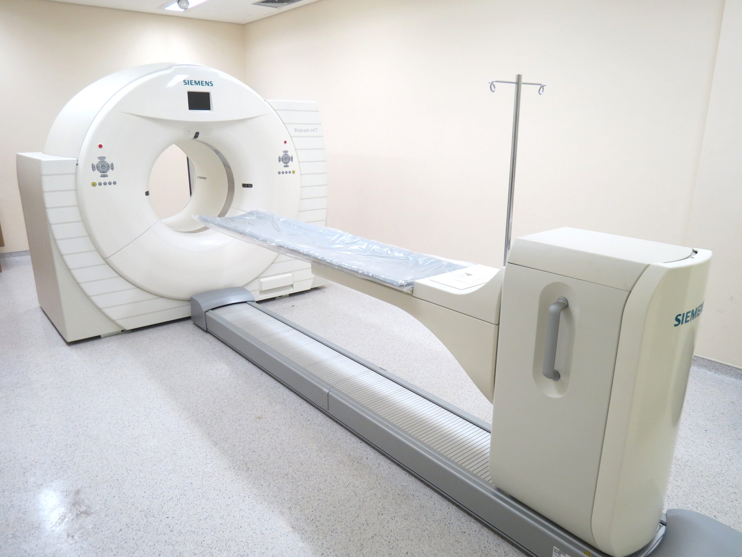 Ambiente de PET-CT em hospital