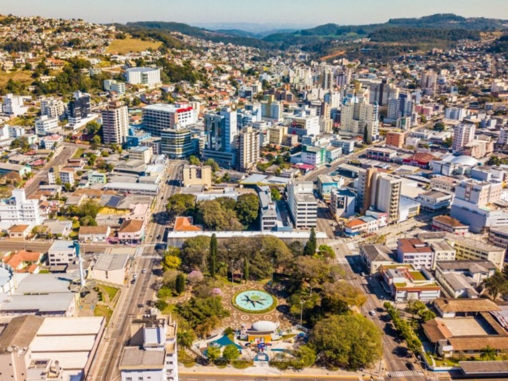 Vista aérea de Concórdia SC
