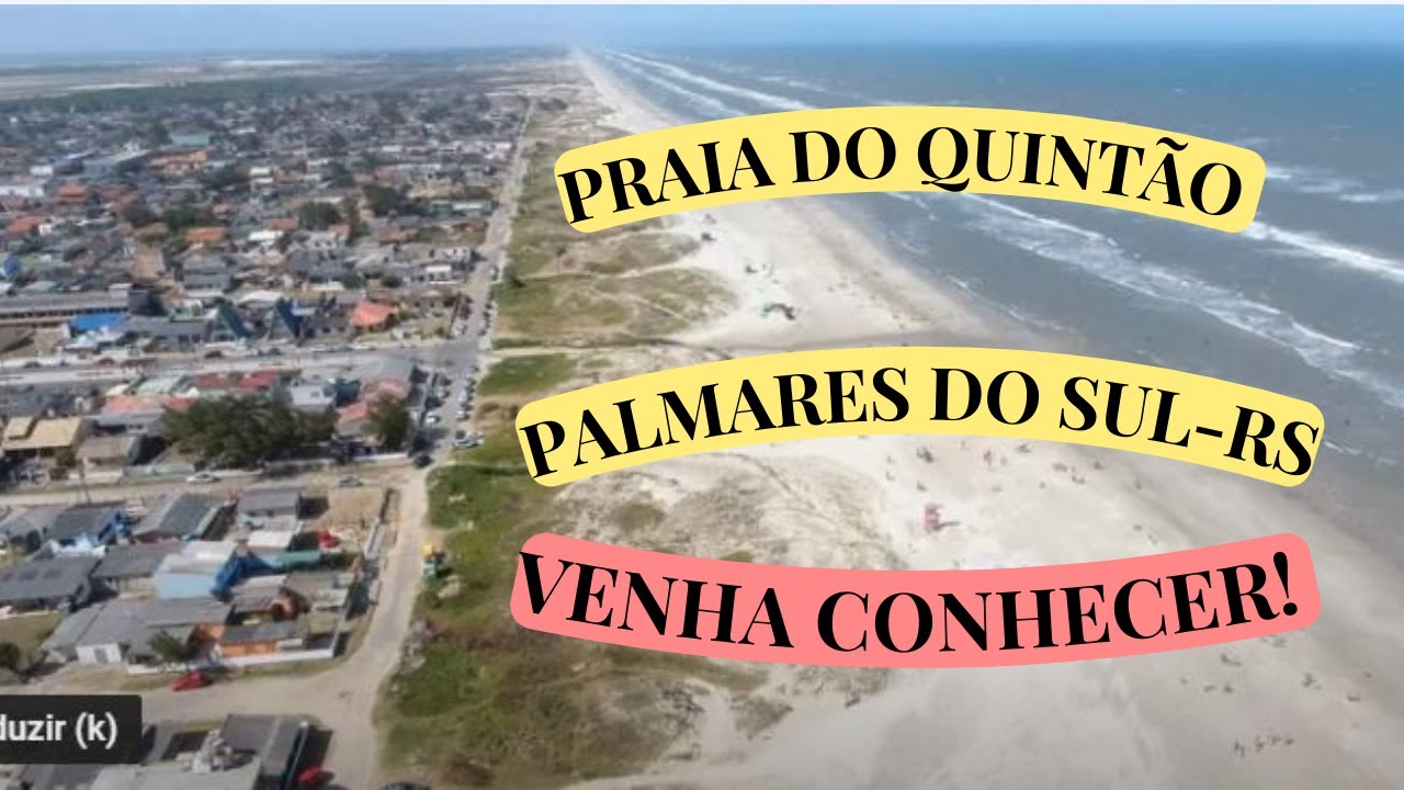 Praia do Quintão, em Palmares do Sul (RS)