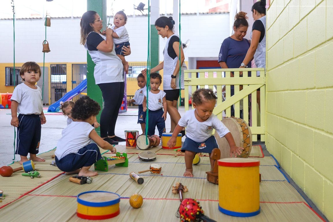Ambiente de educação infantil no Brasil