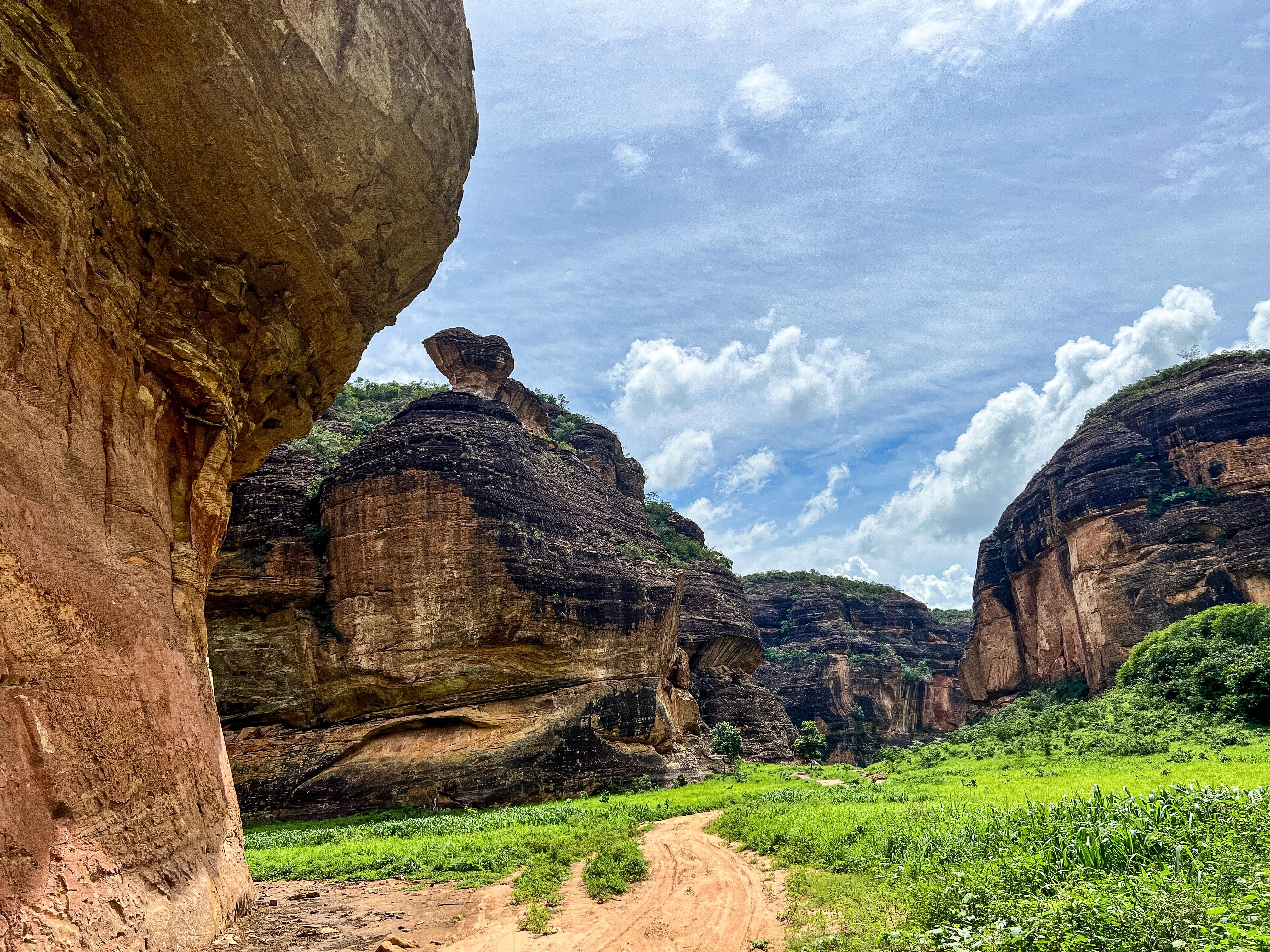 Paisagem do cerrado no sul do Piauí, região de Bom Jesus PI