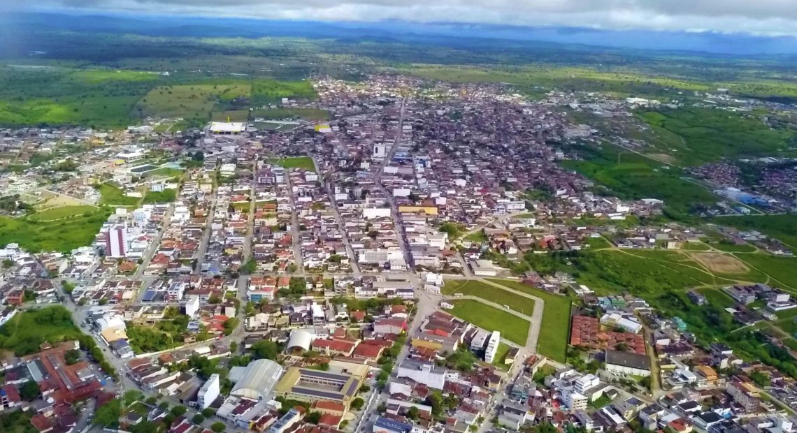 Vista aérea de Surubim, PE