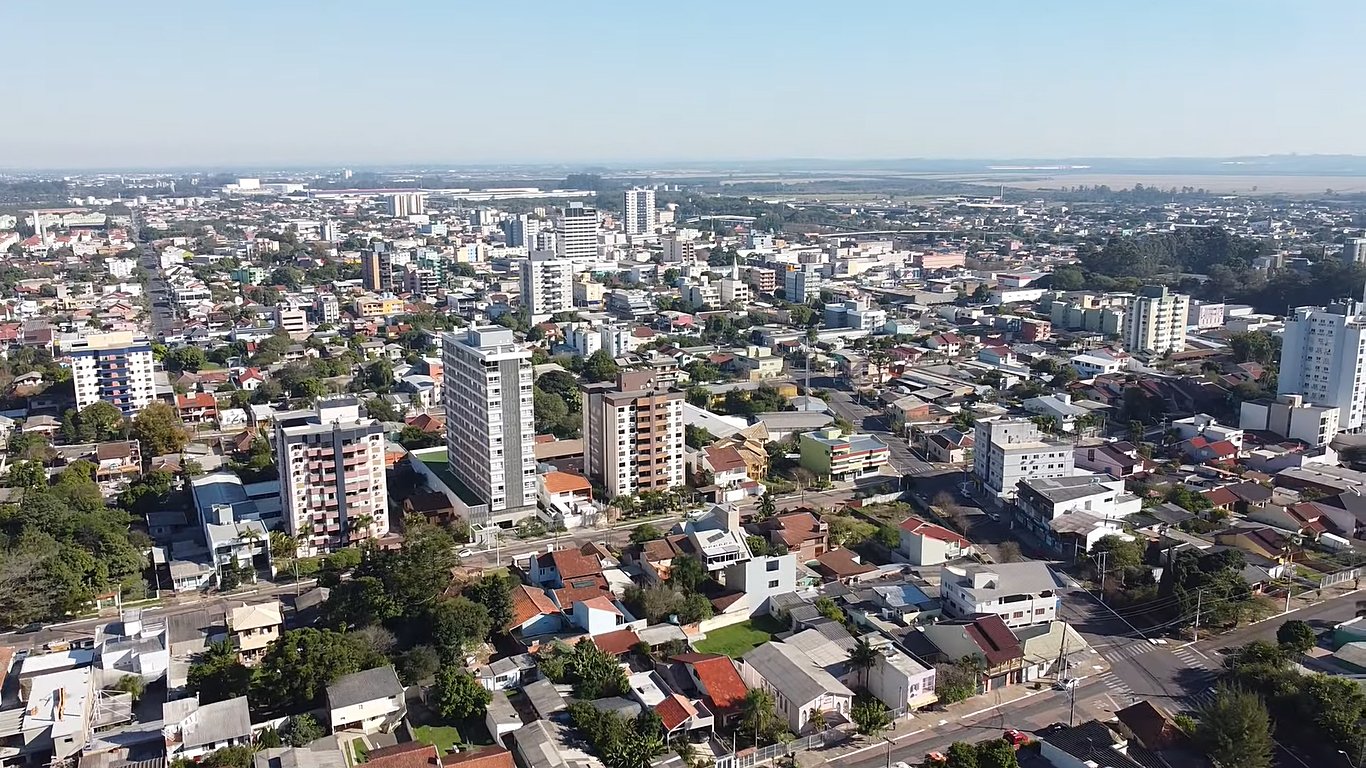 Vista aérea de Esteio RS