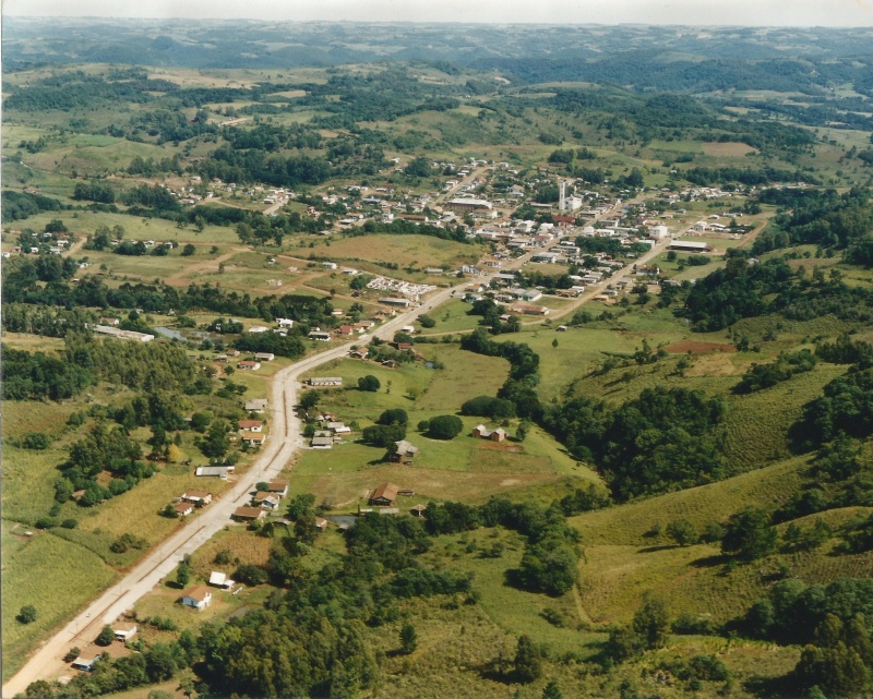 Vista aérea de David Canabarro, RS