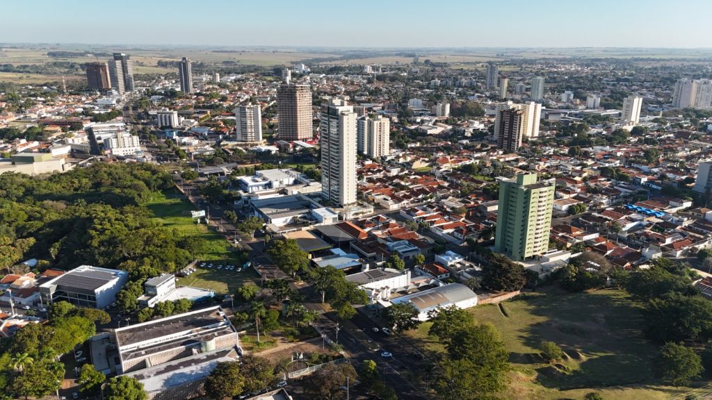 Vista aérea de Araçatuba SP
