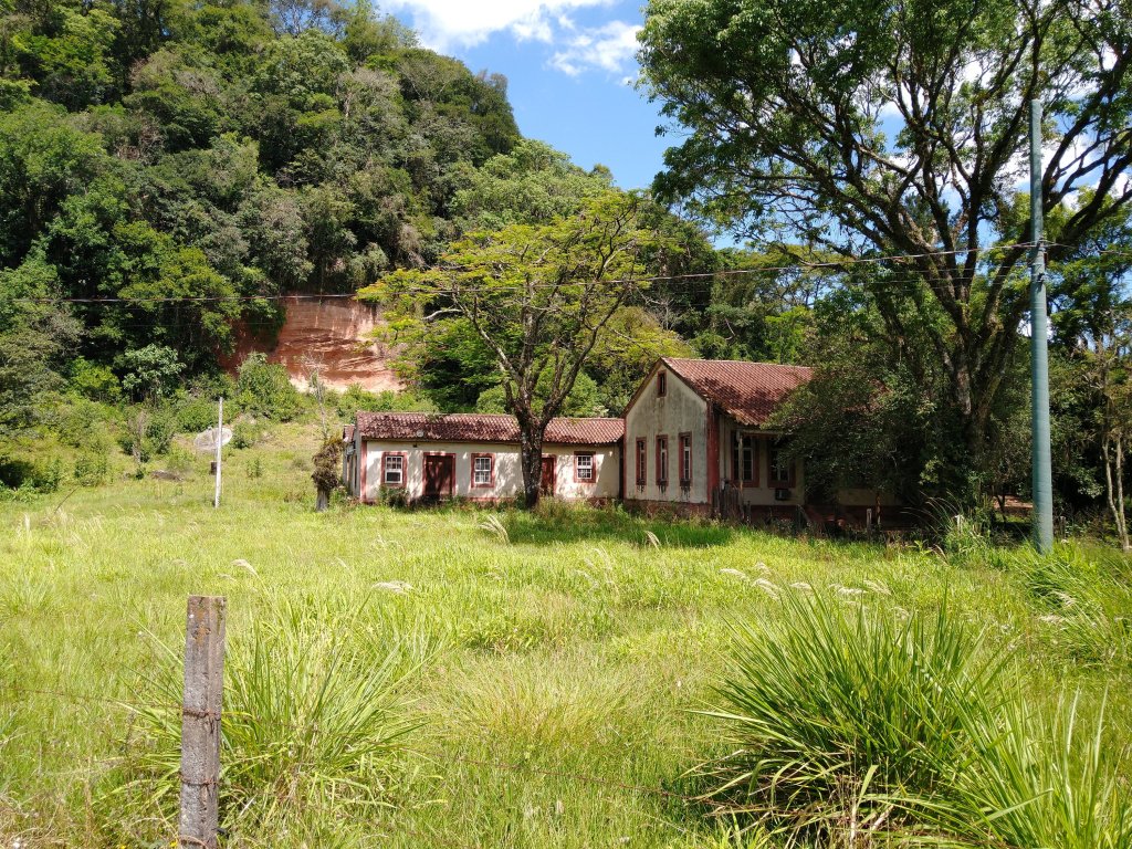Paisagem do interior gaúcho, típica do Vale do Caí