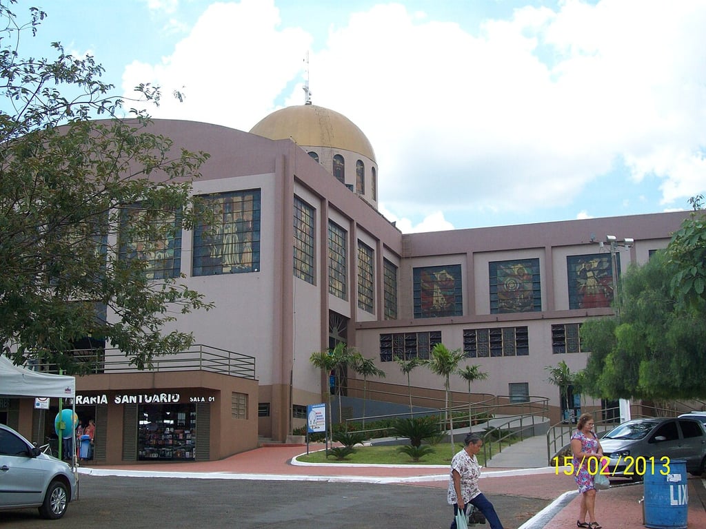 Basílica do Divino Pai Eterno, em Trindade GO