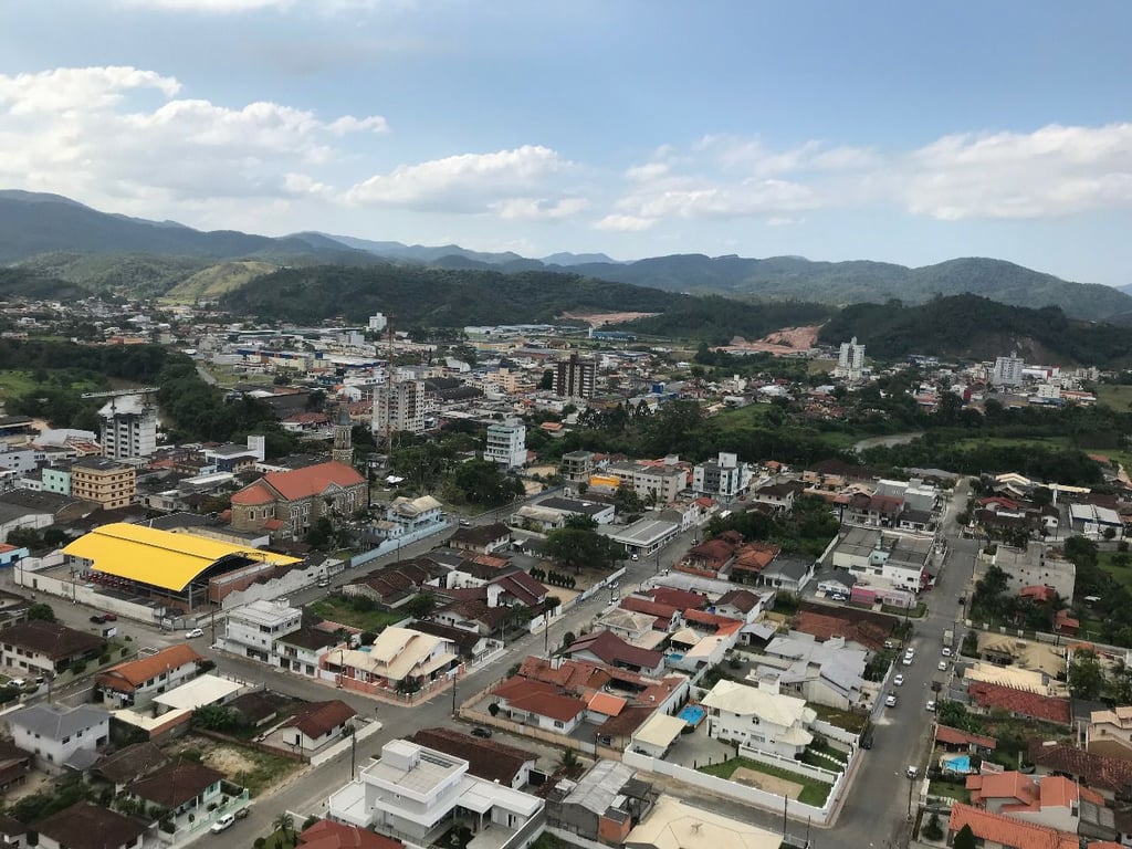 Vista aérea de São João Batista SC