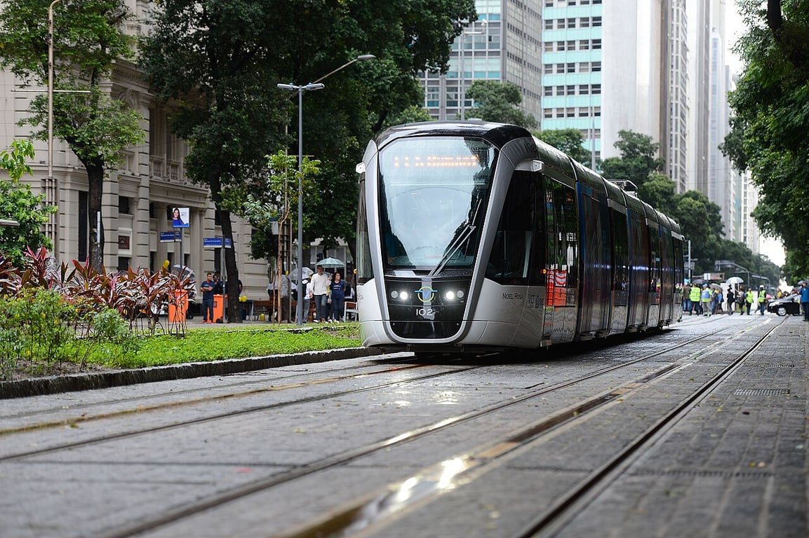VLT operando no Centro do Rio de Janeiro