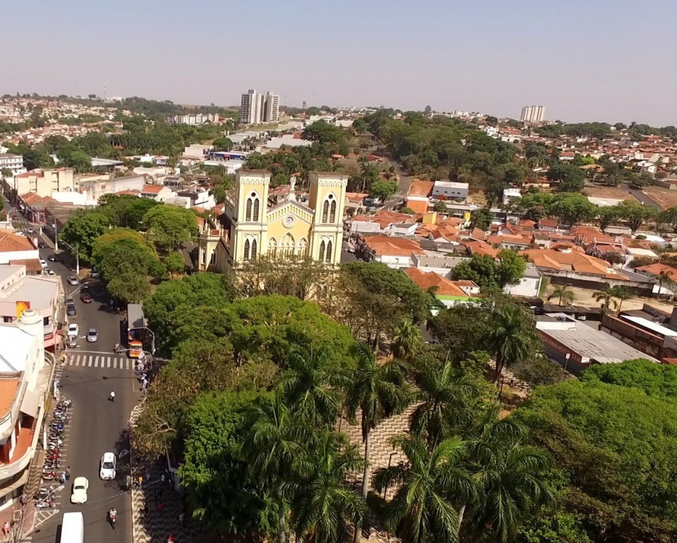 Vista aérea de Mogi Mirim SP