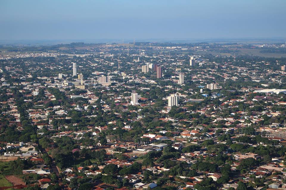 Vista urbana de Paranavaí PR