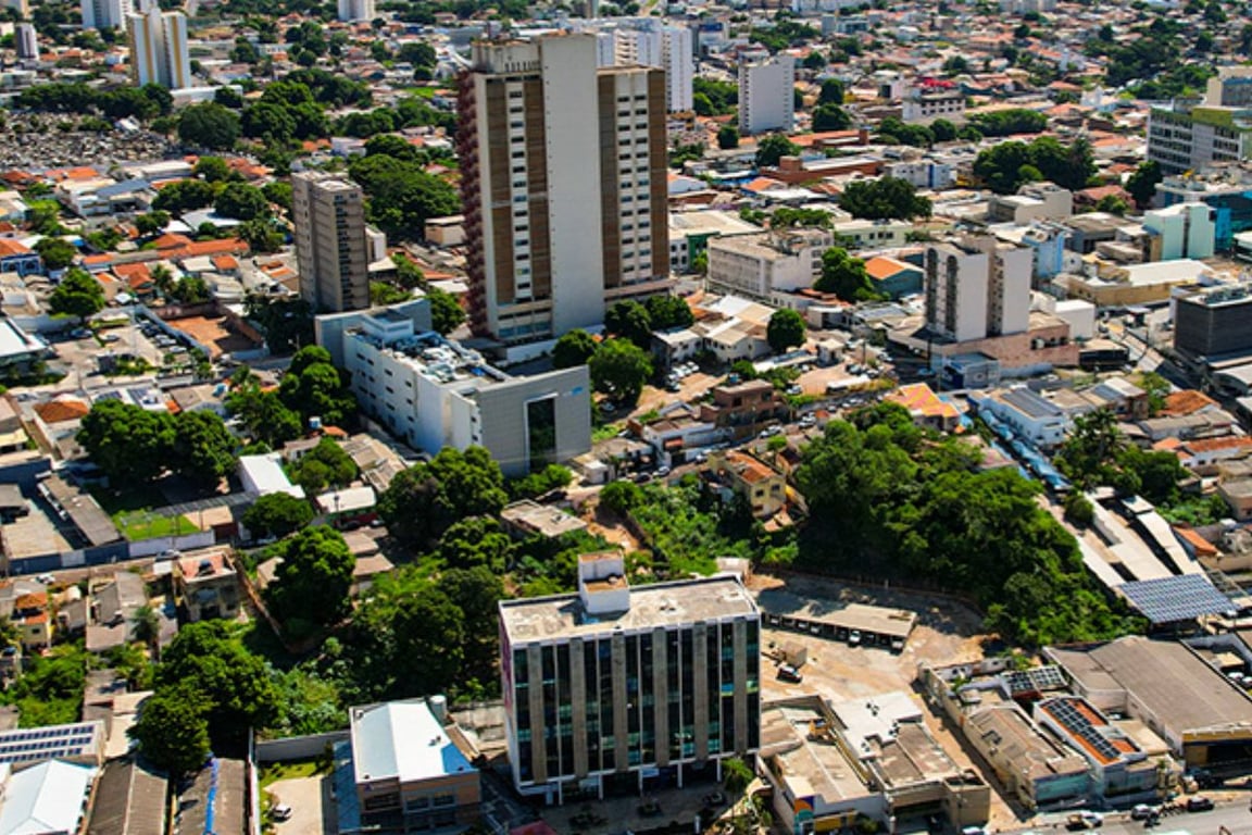 Vista aérea de Cuiabá