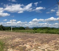 Paisagem da região Centro-Serra no município de Lagoão RS