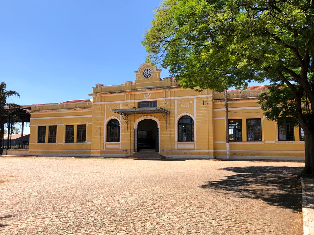 Vista urbana de Jahu SP, interior paulista