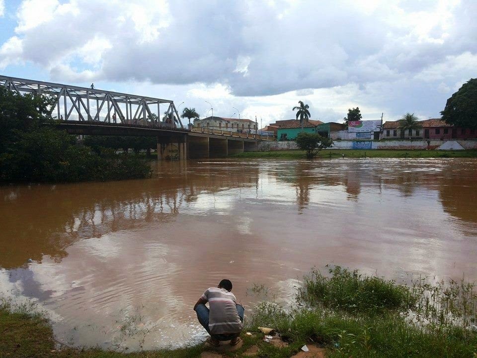 Vista de Pedreiras MA às margens do rio Mearim