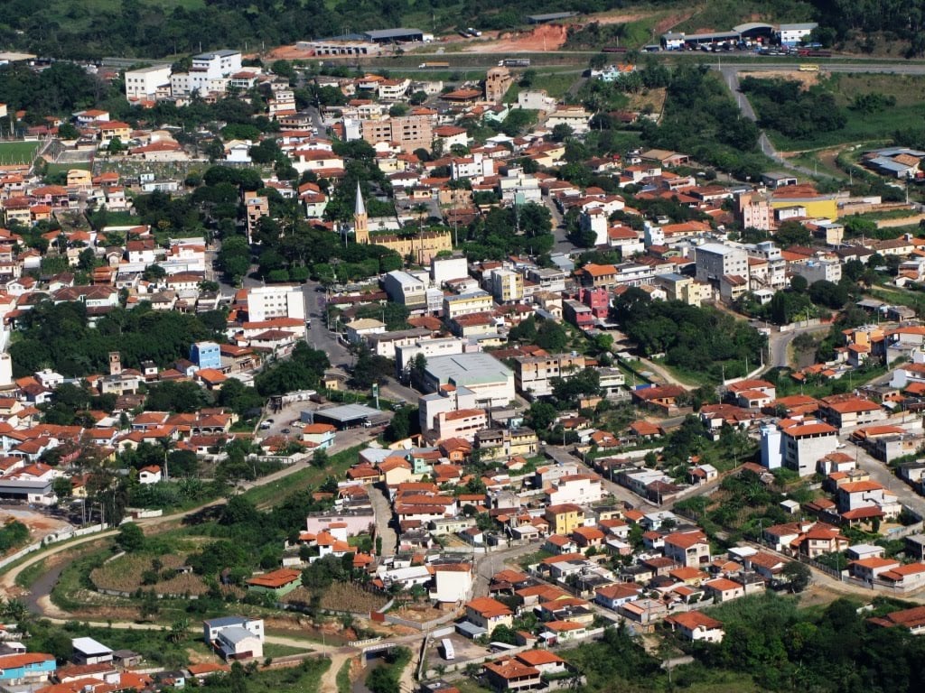 Vista aérea de Itaguara MG